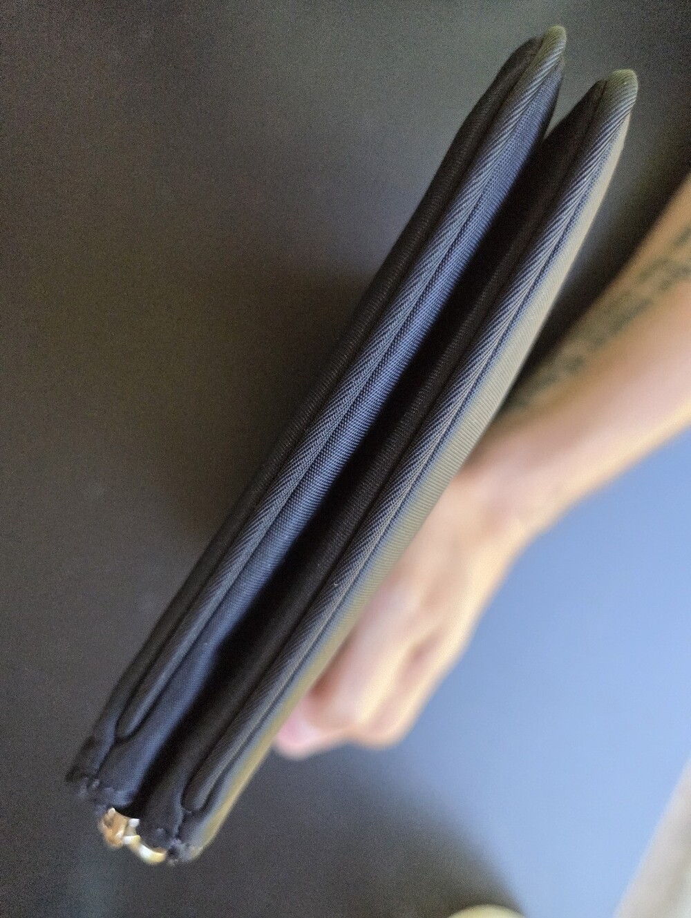 Kate Spade Nylon Wristlet Clutch Black - Picture 9 of 9